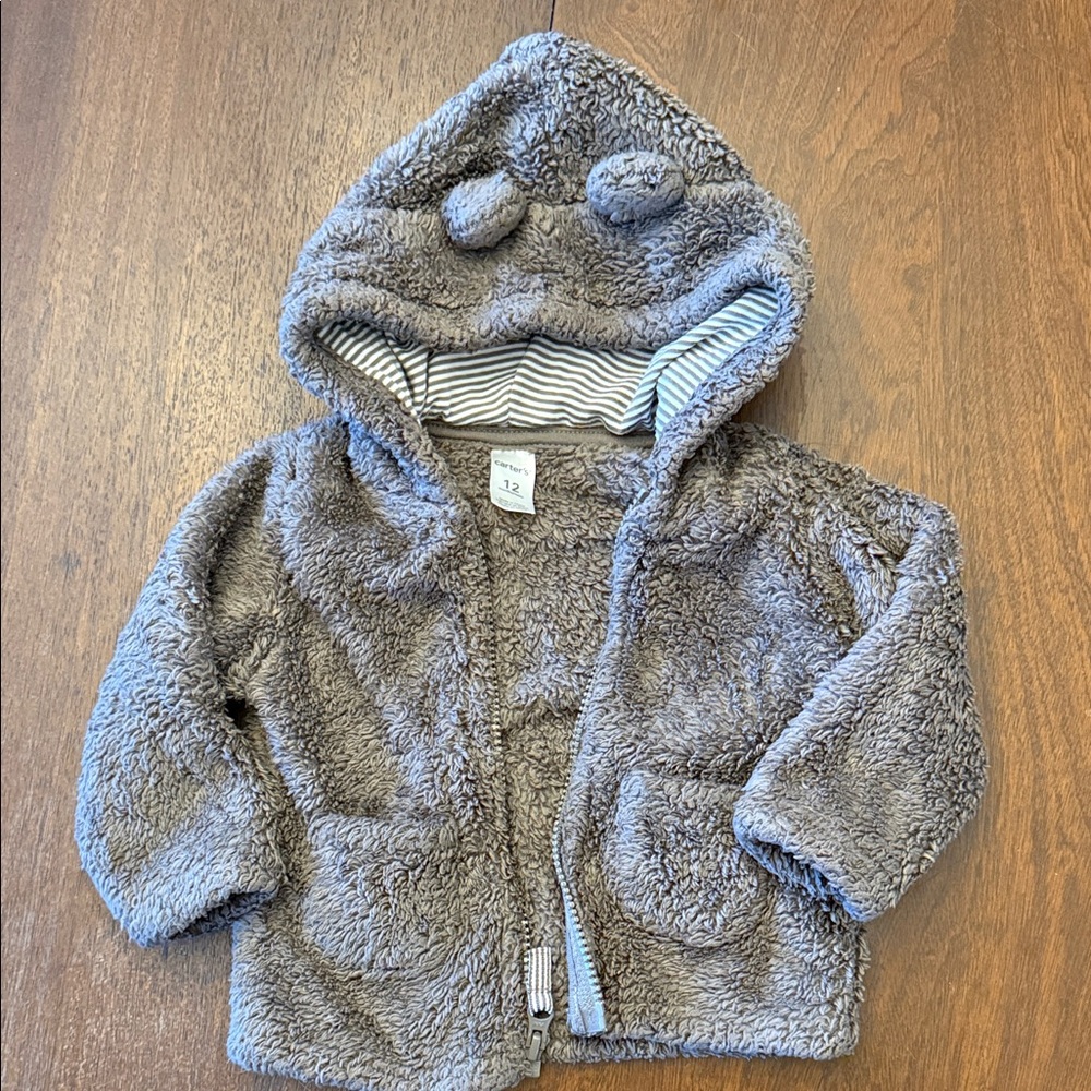 Carter's Brown Sherpa Baby Jacket